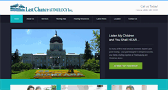 Desktop Screenshot of lastchanceaudiology.com